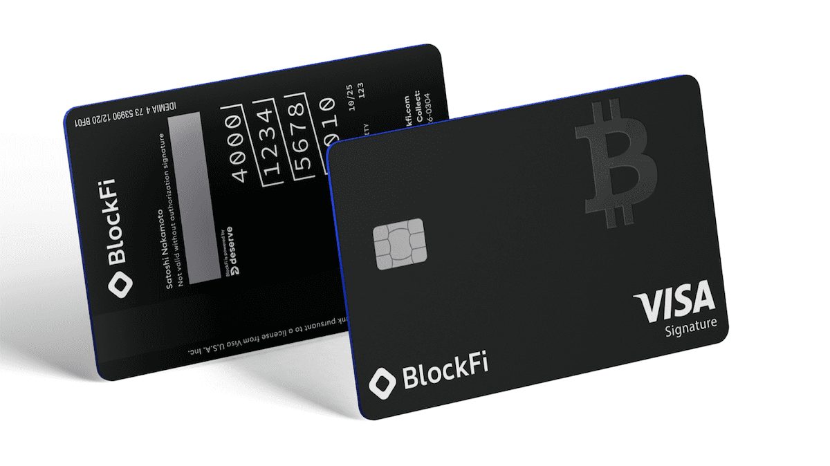 Block Fi Visa Card